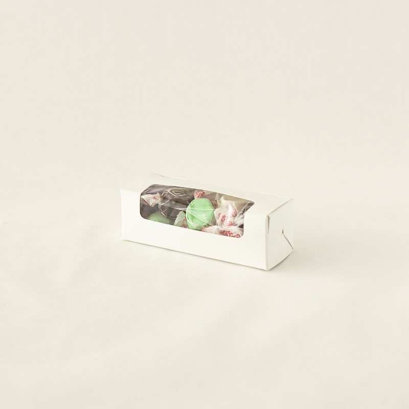 Candy Box Mint Small 1-piece with Window – 25 ct