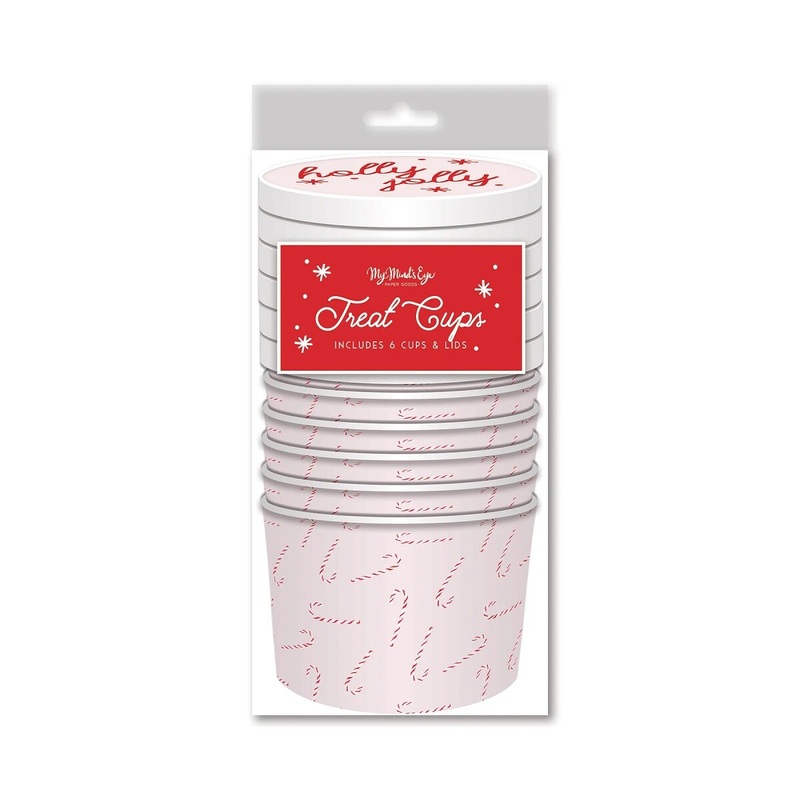 Candy Cane Treat Cup