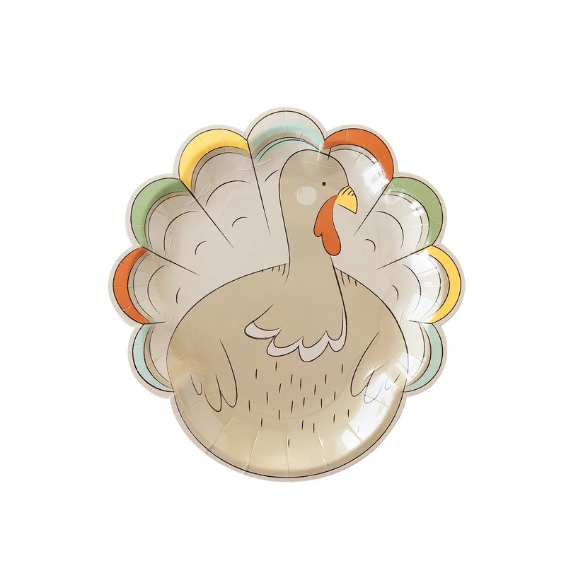 Harvest Turkey Plate