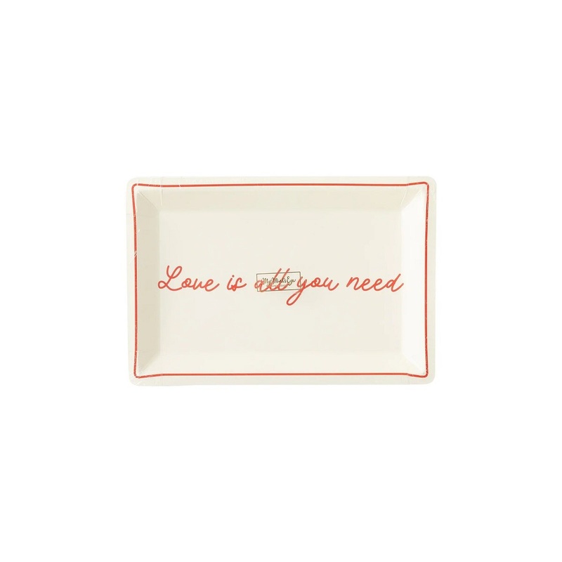 Love Is All You Need Plate