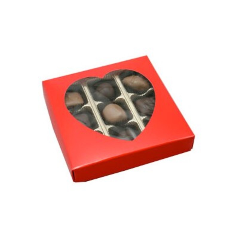 Red Heart Candy Box 1/2 lb