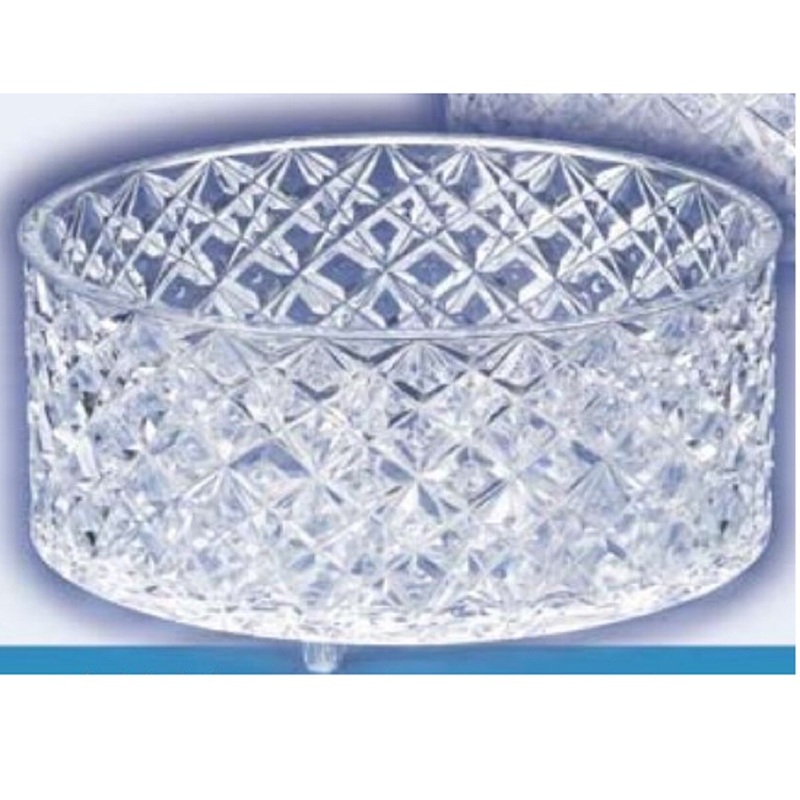 10-1/2X3-3/4 Crystal Cut Bowl