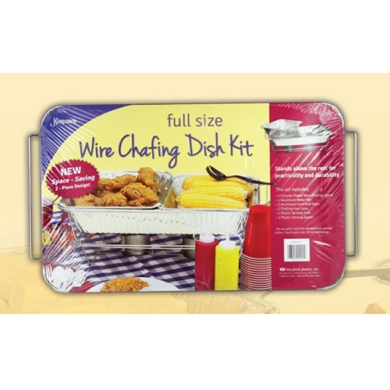8-Pc Disposable Chafing Rack Set