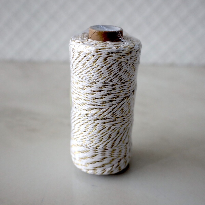 Baker’s Twine – Gold Metallic