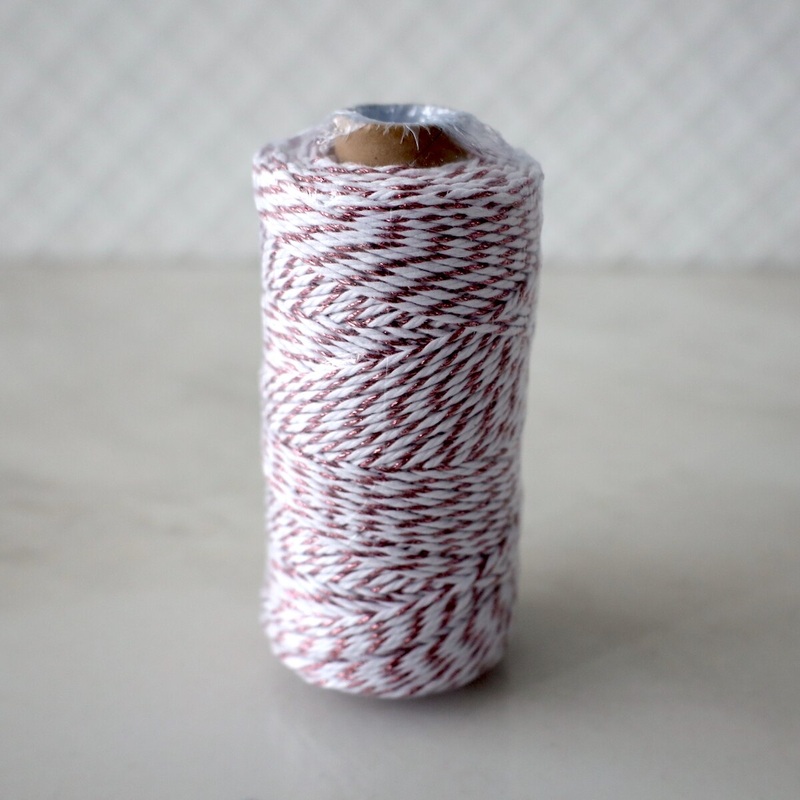 Baker’s Twine – Rose Gold Metallic