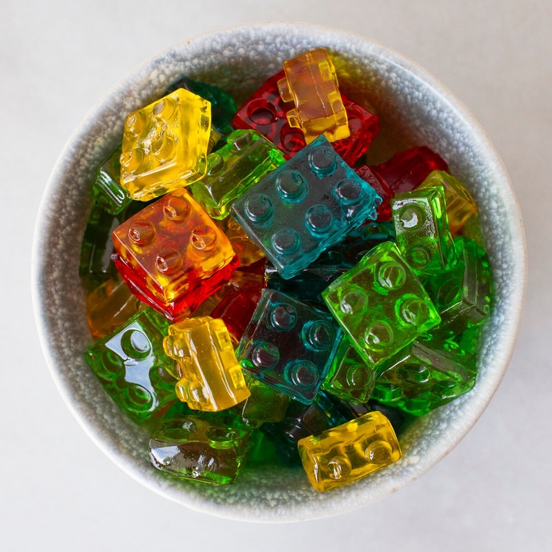 Gummy 3D Building Blocks – 8 Oz Bag