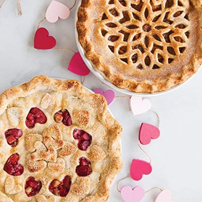 Lattice & Hearts Pie Top Cutter