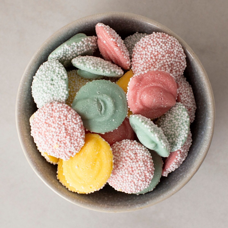Pastel Nonpareil Wafers  – 8 Oz Bag