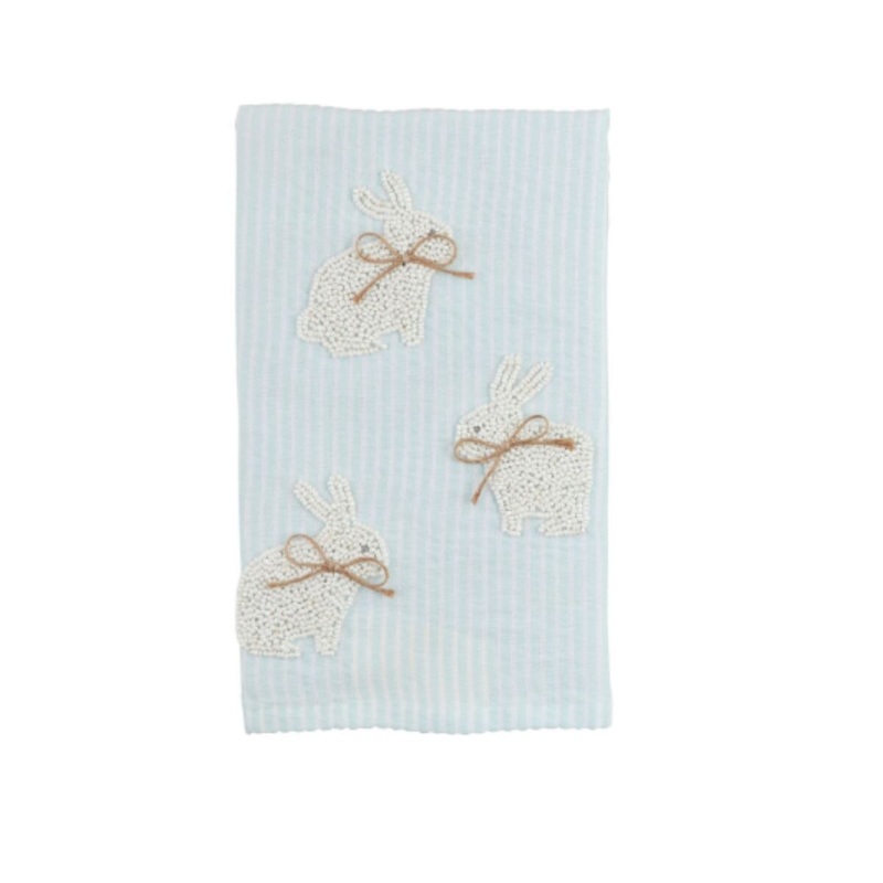 Seersucker Easter Bead Towel