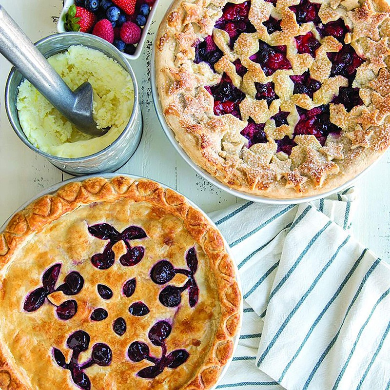 Stars & Cherries Pie Top Cutter