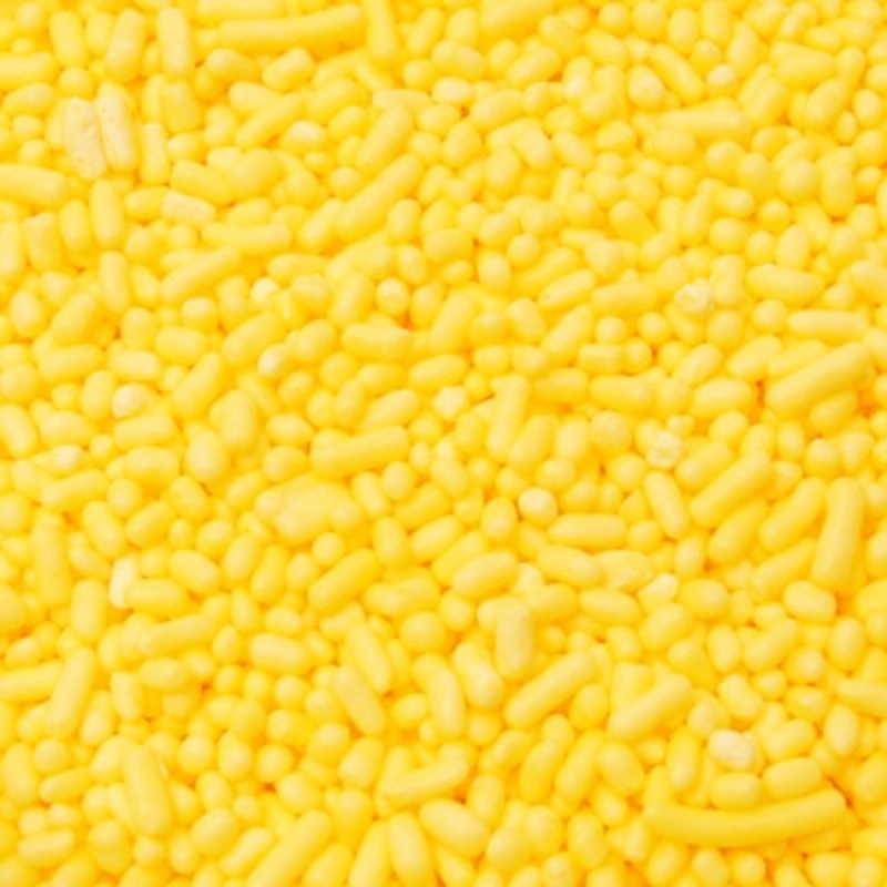 Yellow Decorette Jimmie Sprinkles – 1lb
