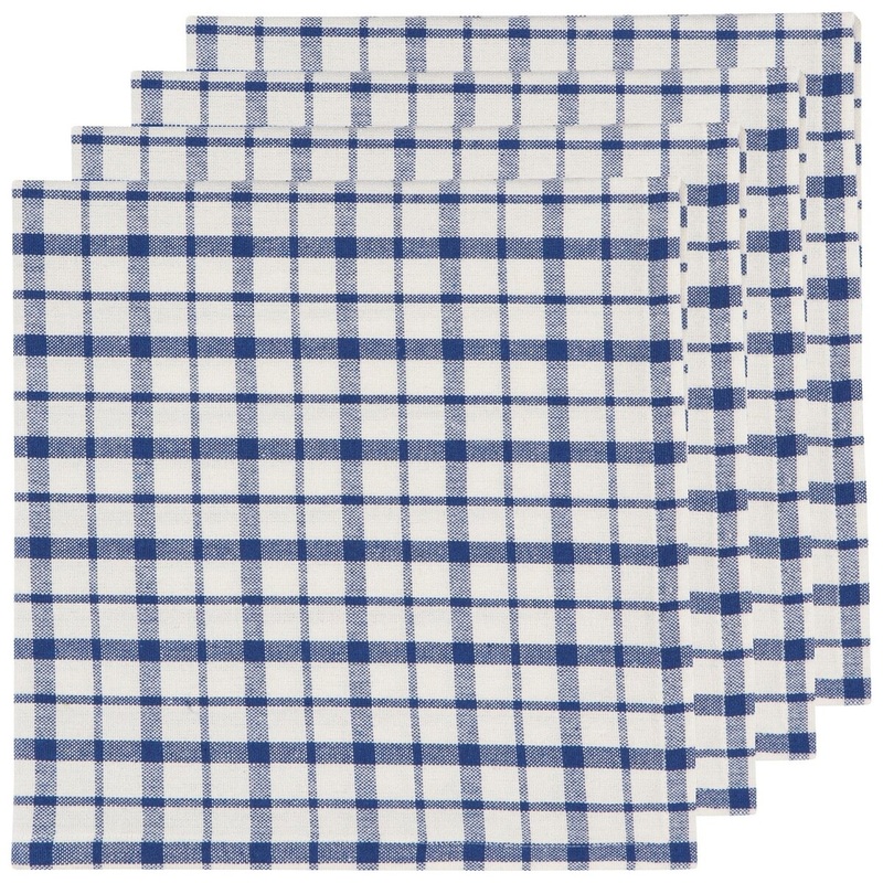 4-pc Second Spin Belle Plaid Napkins