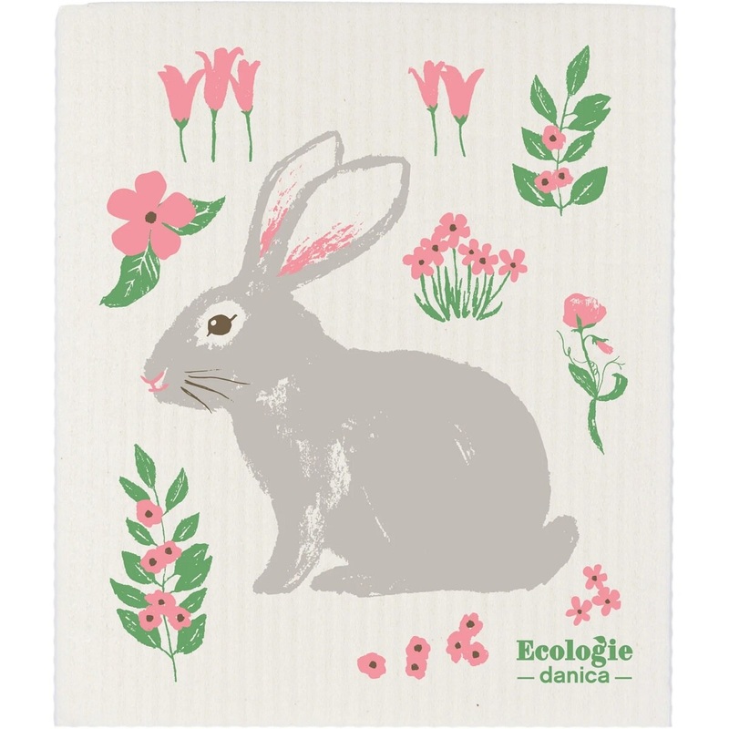 Easter Bunny Swedish Sponge Cloth