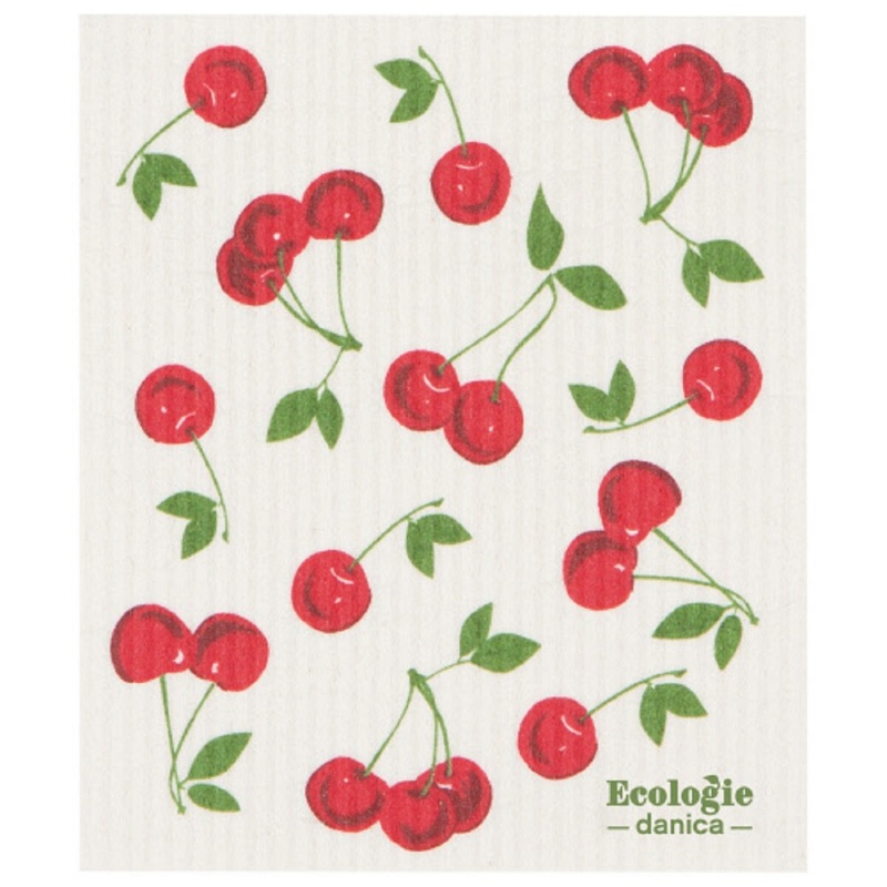 Swedish Dish Cloth – Cherries