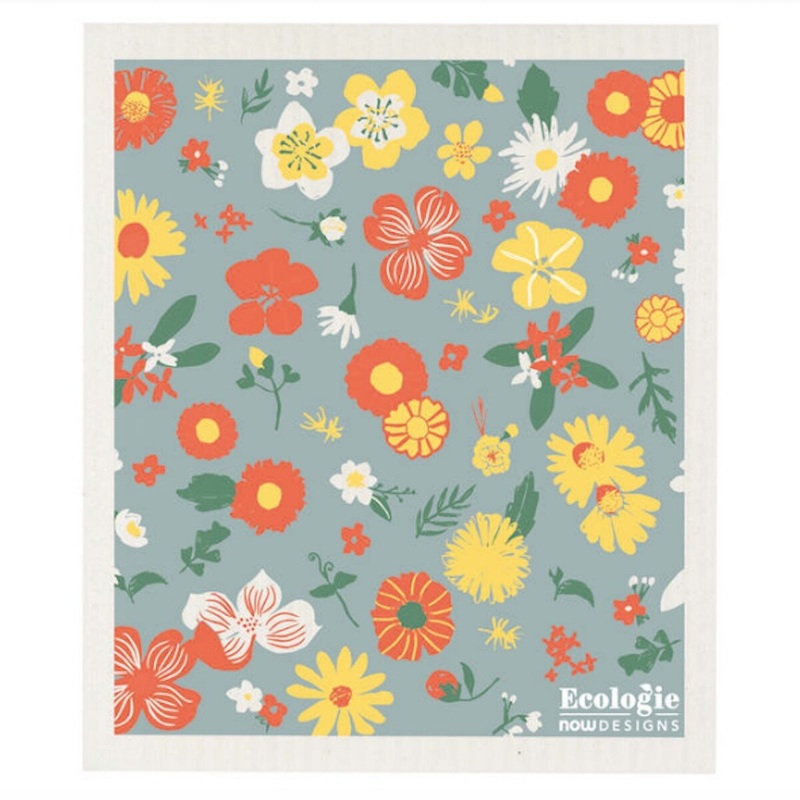 Swedish Dish Cloth – Flowers of the Month