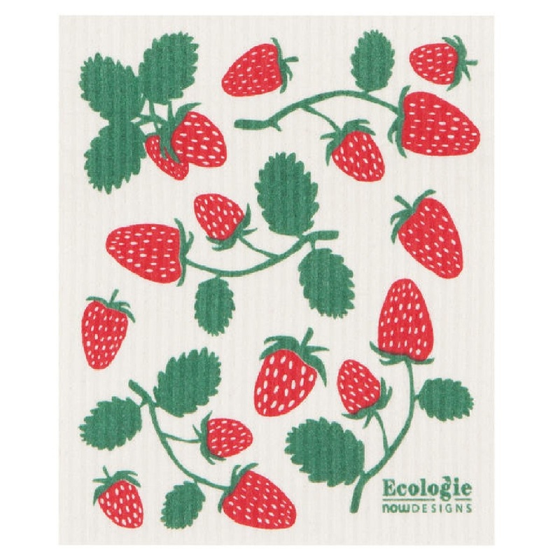 Swedish Dish Cloth – Strawberries