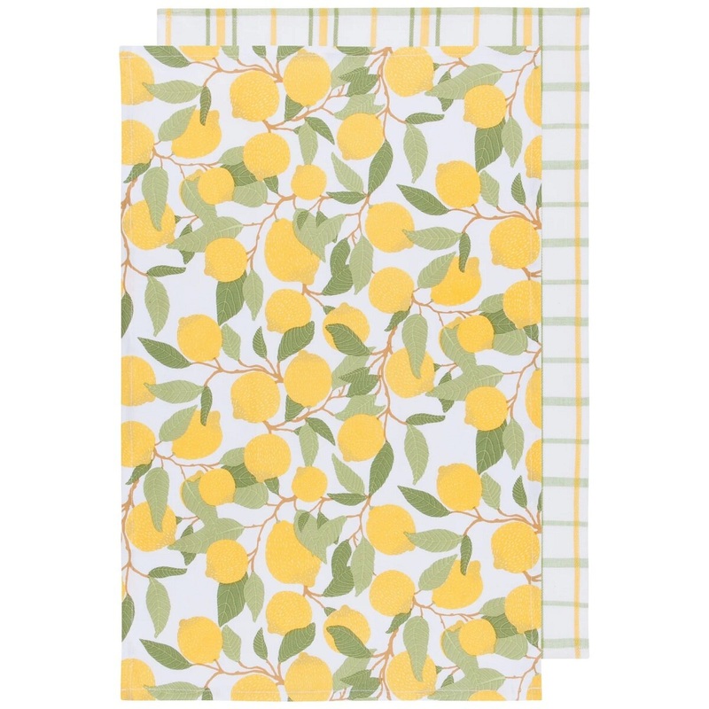 2/Set Lemons Dishtowel