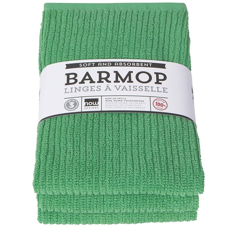 Barmop Towels – Greenbriar Green – Set of 3