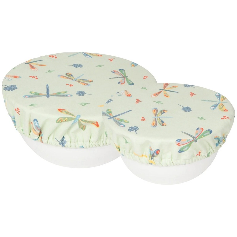 Bowl Cover – Dragonfly – Set of 2