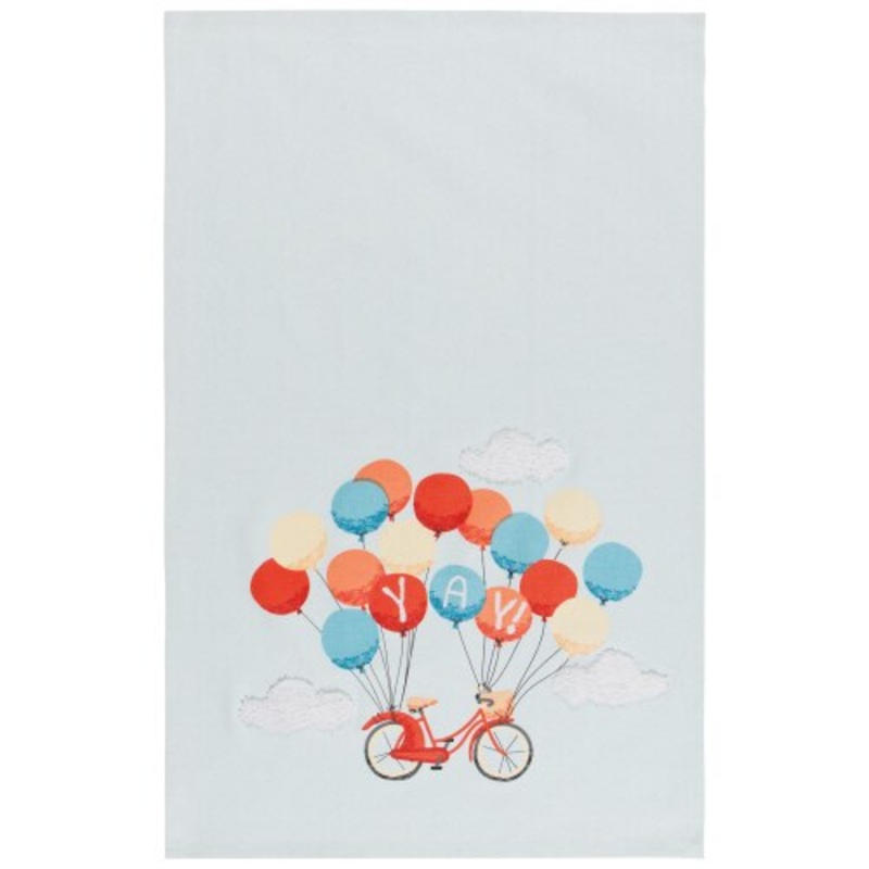Deco Up and Away Tea Towel