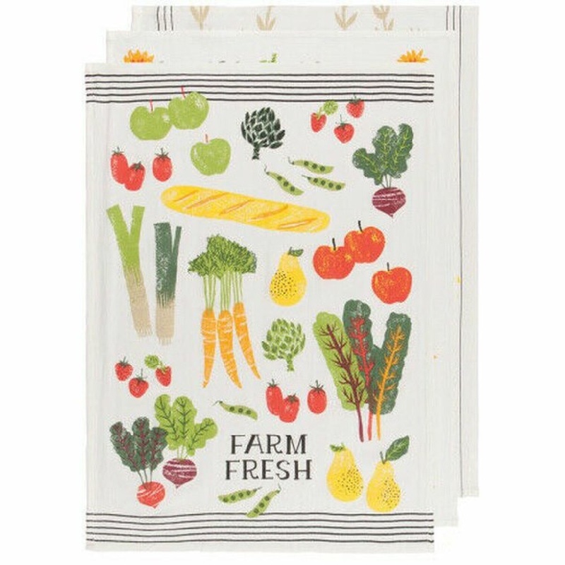Farmer’s Market Tea Towel- Set of 3