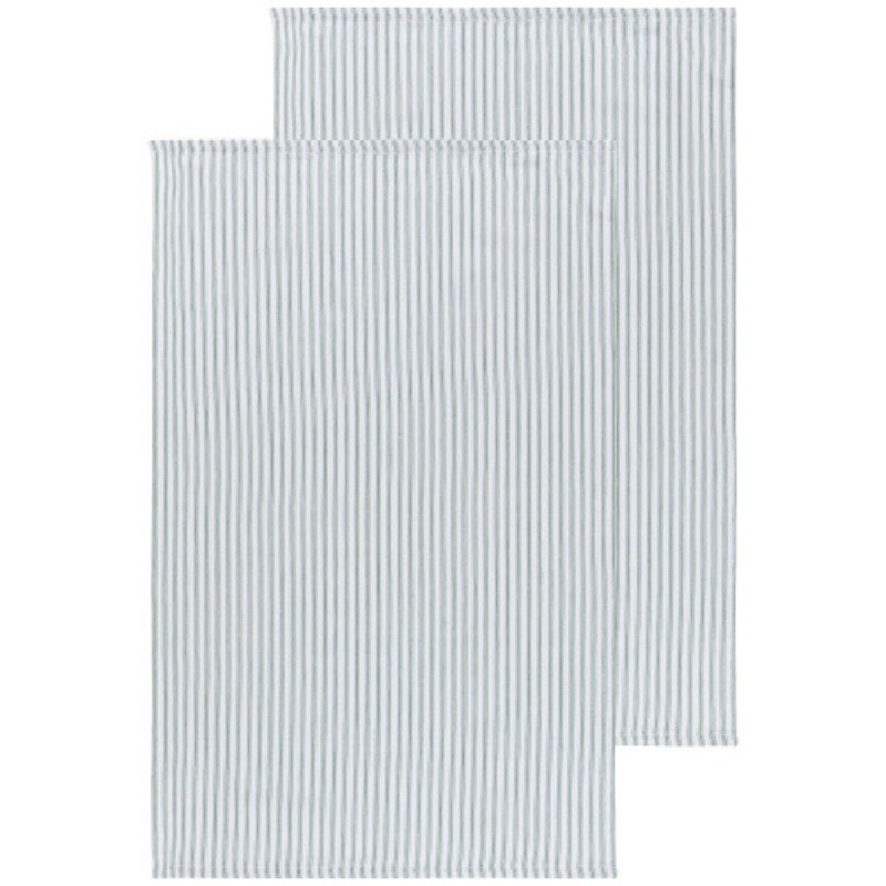 Glass Drying Elm Green Tea Towel