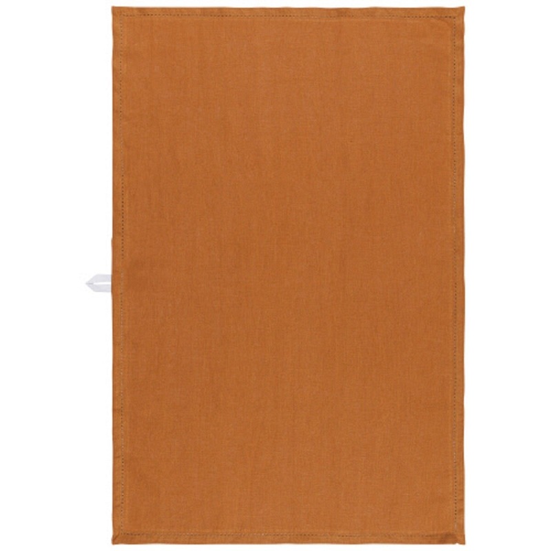 Hemstitch Amber Tea Towel