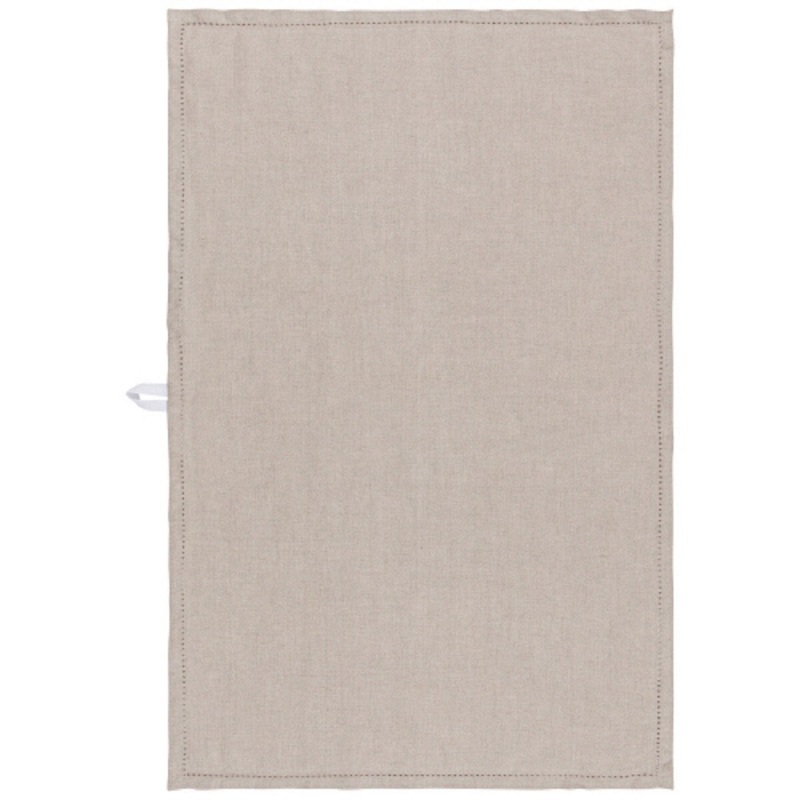 Hemstitch Natural Tea Towel (dis)