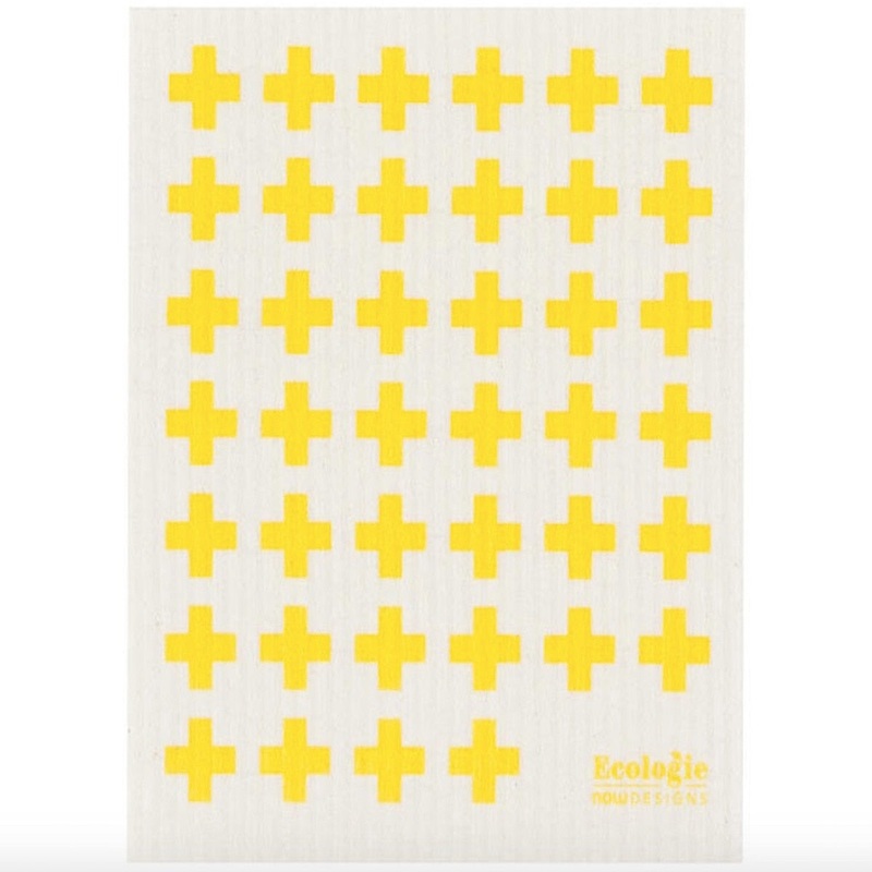 Swedish Dish Cloth – Lemon Yellow