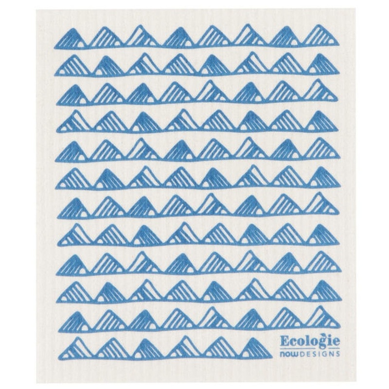 Swedish Dish Cloth – Royal Blue Pattern
