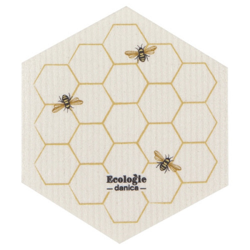 Swedish Dish Cloth – Shaped Bees