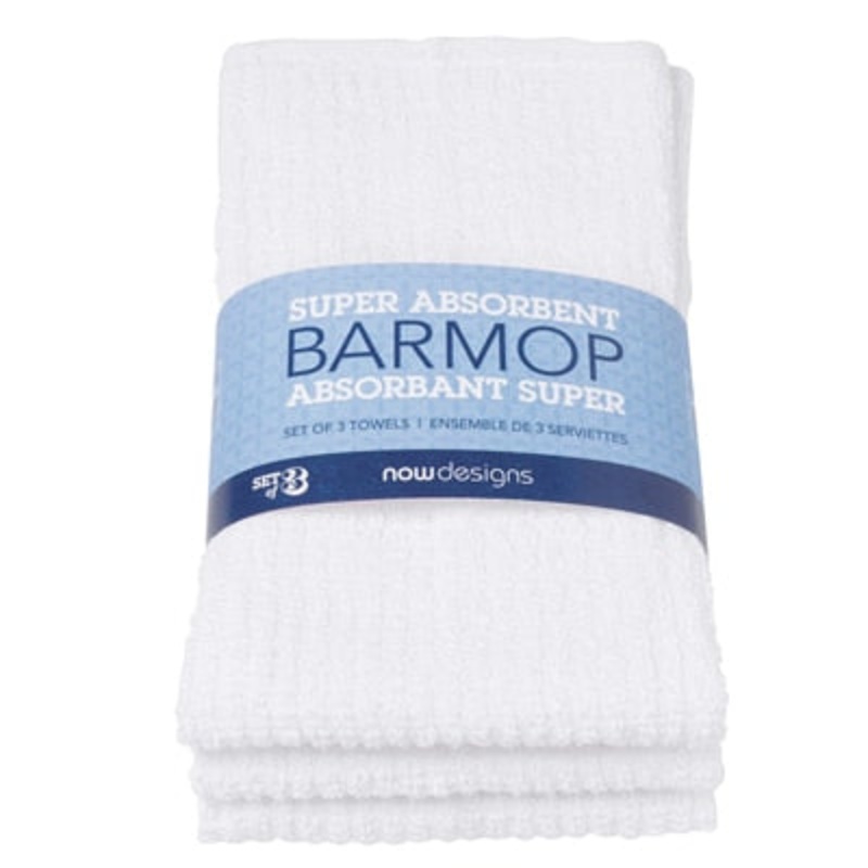 Tea Towels – Small Barmop – White