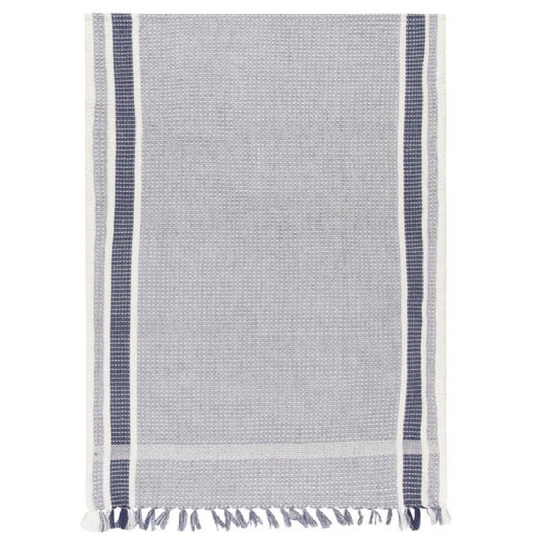 Waffle Tea Towel – Indigo