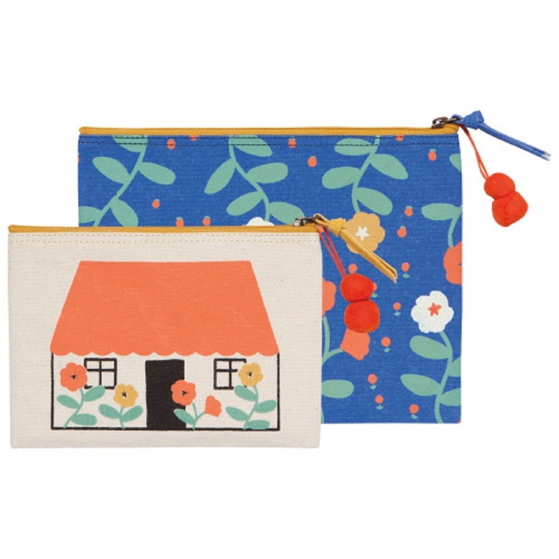 2-pc In This Together Zip Pouch