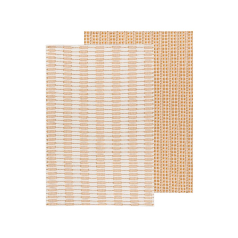 Abode Ochre Tea Towel