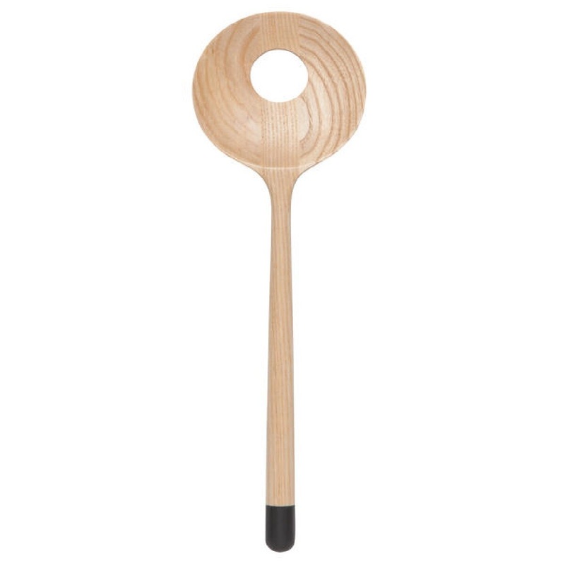Circlet Utensils Ash Slotted Spoon