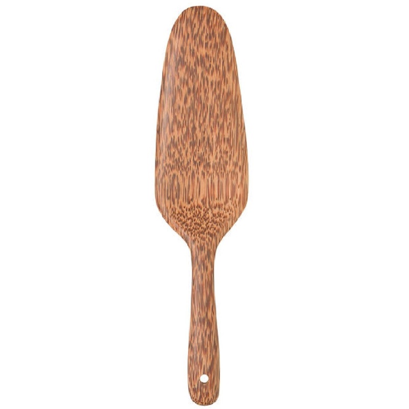 Coconut Wood Cake Server