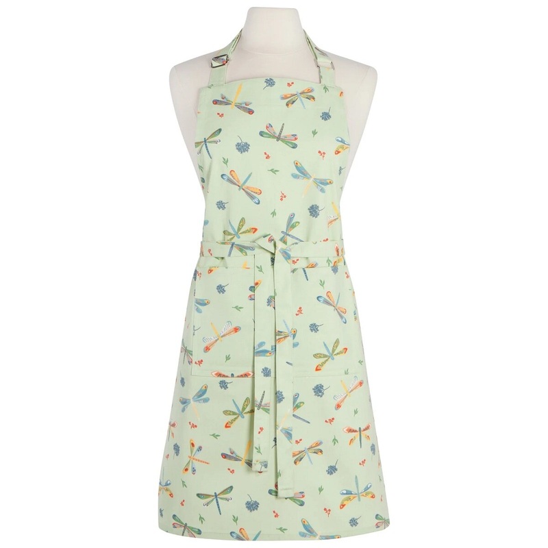 Dragonfly Chef’s Cotton Kitchen Apron