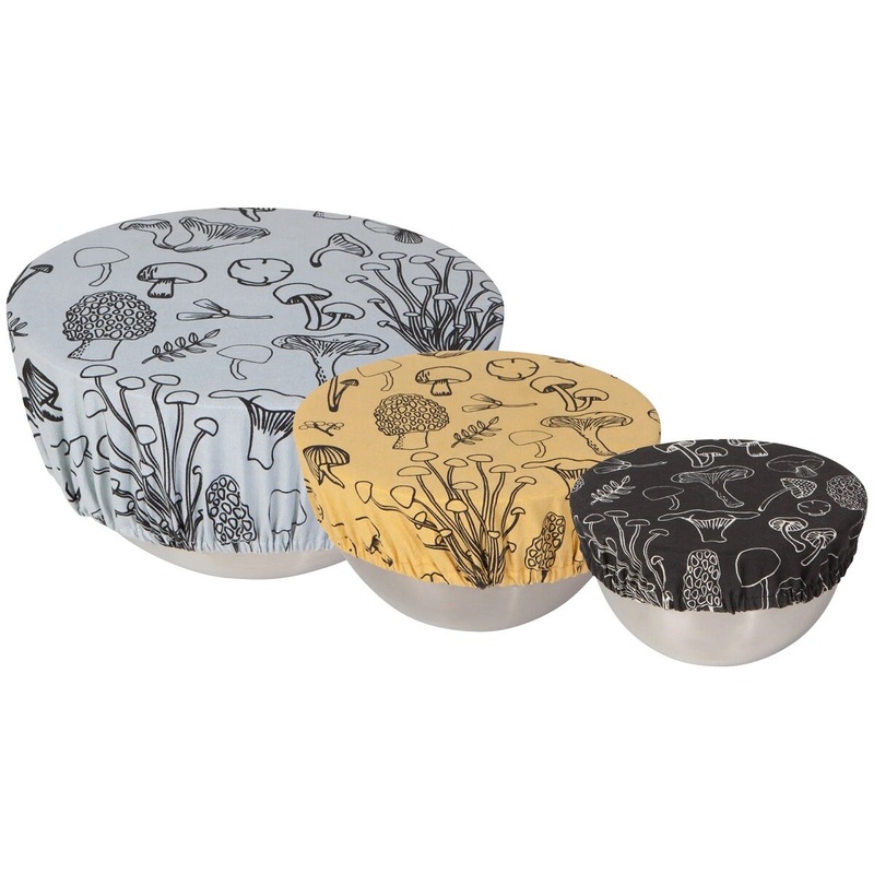 Fungi Bowl Covers Set of 3