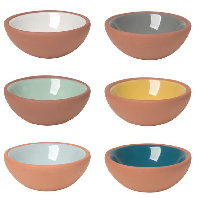 Terracotta Pinch Bowl – Set of 6