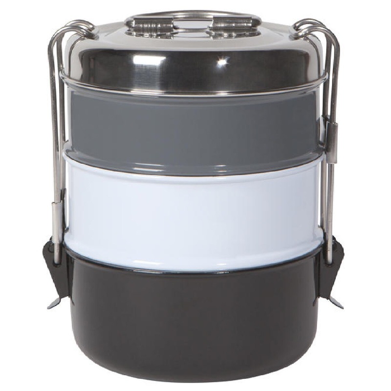 Tiffin Food Container – Dove Gray