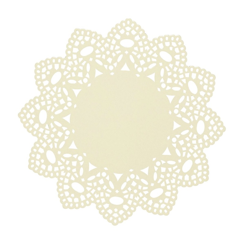Trivet Doily White (dis)