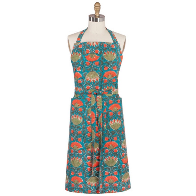 Block Print Allure Apron