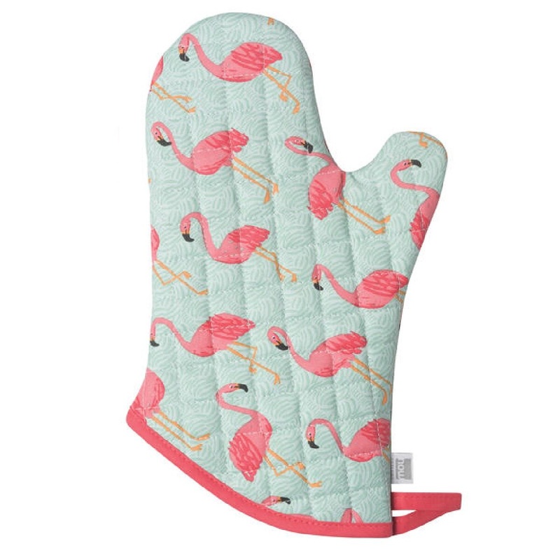 Flamingos Oven Mitt