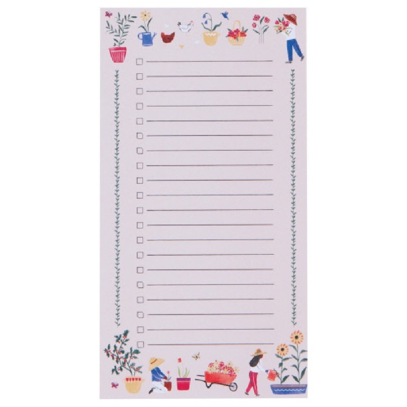 Green Thumb List It Notepad