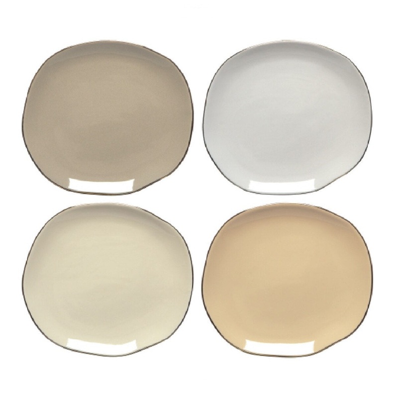 Pebble Plates – Set of 4