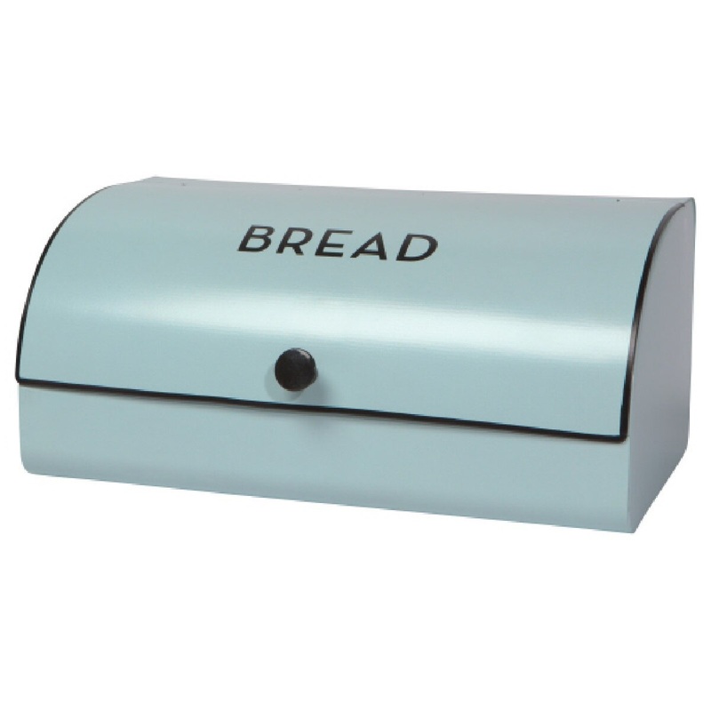 Retro Robins Egg Bread Box