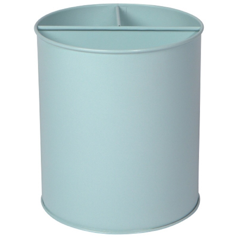 Robins Egg Matte Utensil Crock