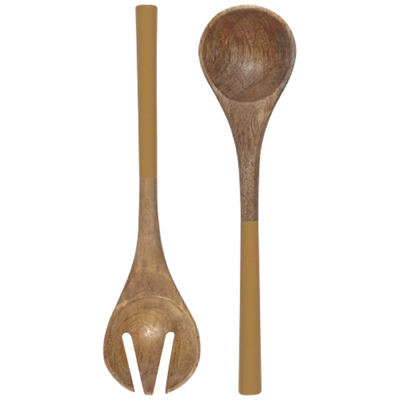 Salad Servers 2/Set Mango Ochre (dis)