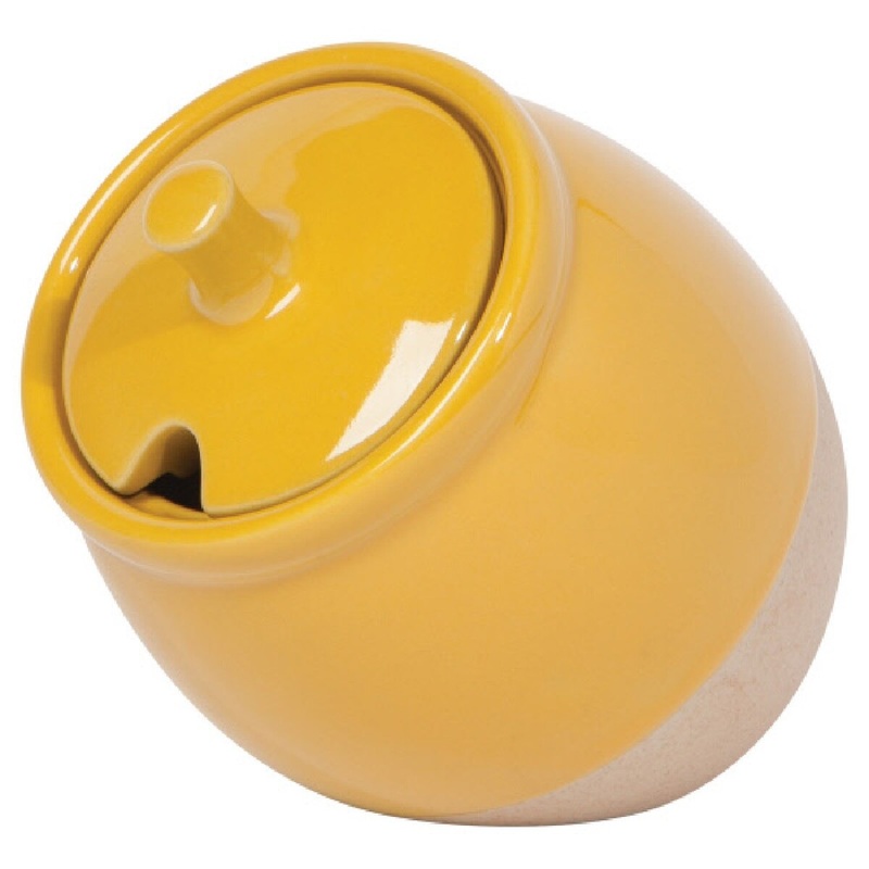 Solar Ochre Sugar Pot (dis)